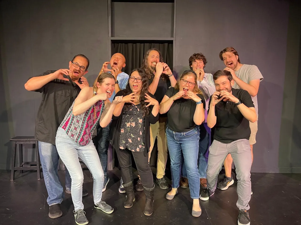 The Chicken Shawarma improv team