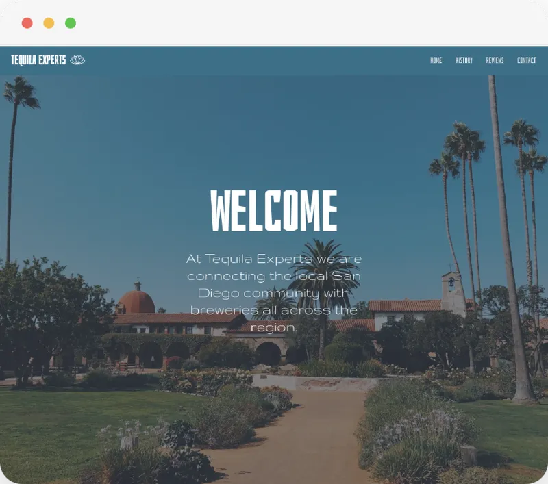 Tequila Experts project interface